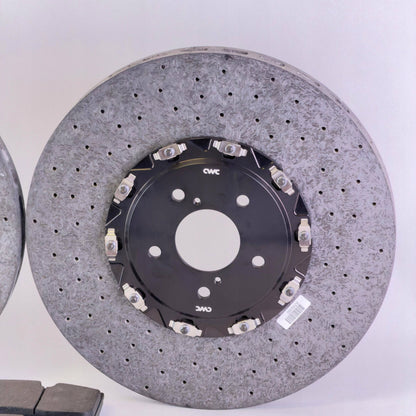 Konwersja Tarcz Stalowych na Ceramiczne 390 x 36 mm Przód Nissan GT-R R35 Lift