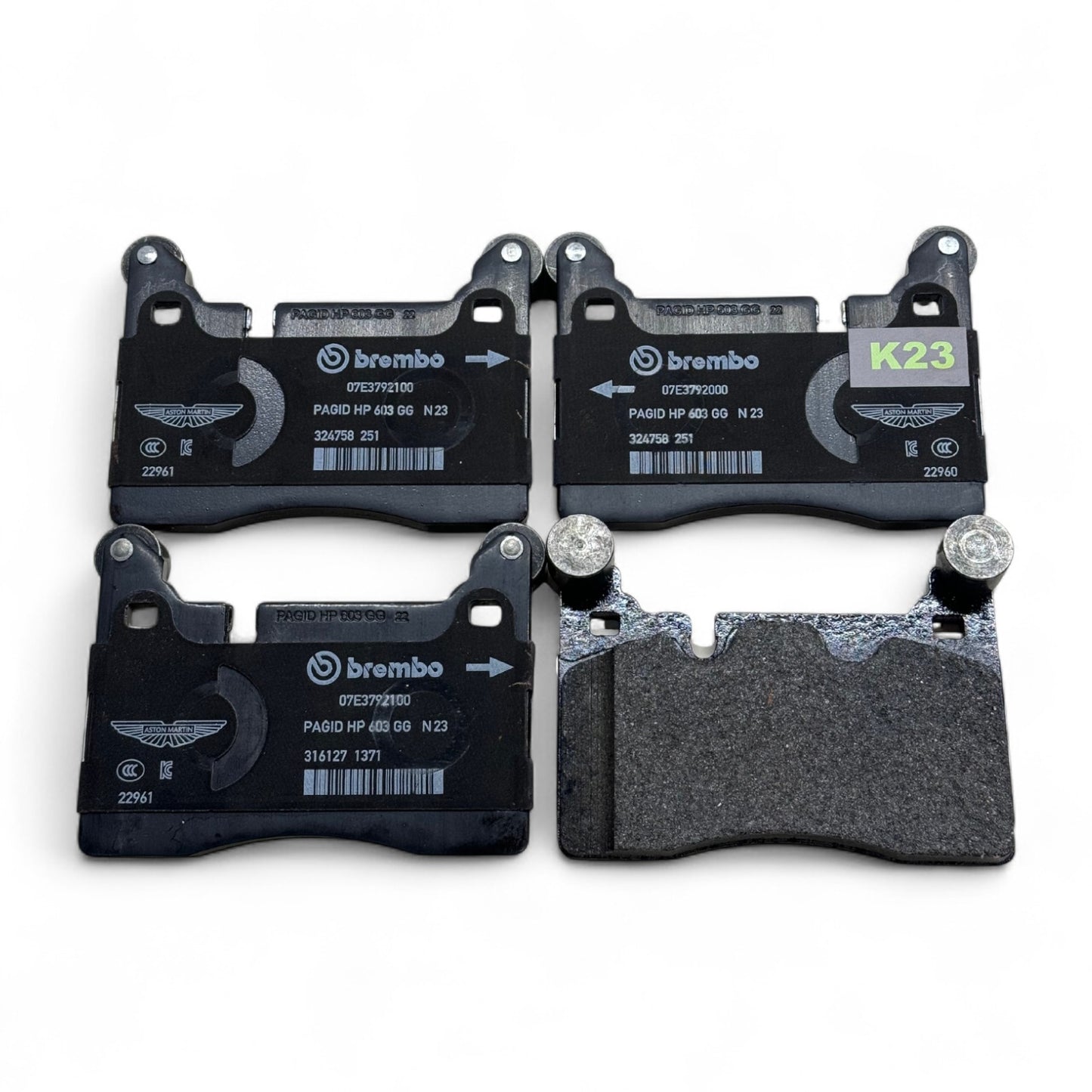 Aston Martin Brembo Klocki Hamulcowe Tył DBS DB11 Vantage – HY53-2C562-BC