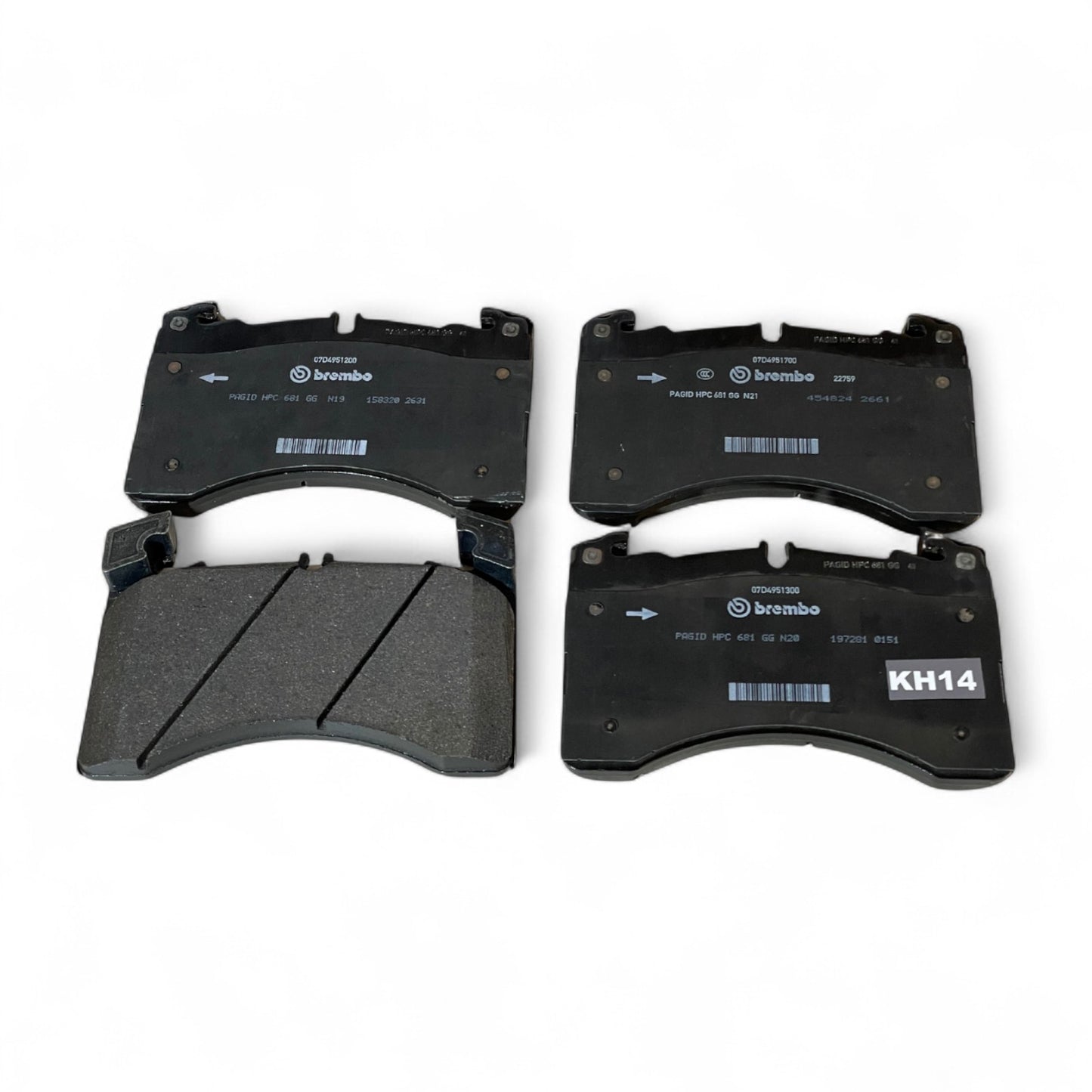 Klocki hamulcowe Aston Martin DB11 DB12 Vantage DBS DBX KY73-2D007-AB