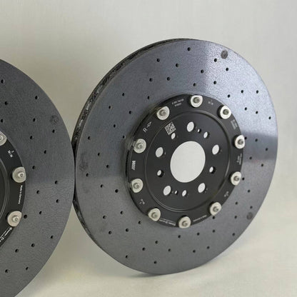 Tarcze Ceramiczne Tylne BMW G80 M3 380x28 Brembo Klocki Hamulcowe Komplet 809373903
