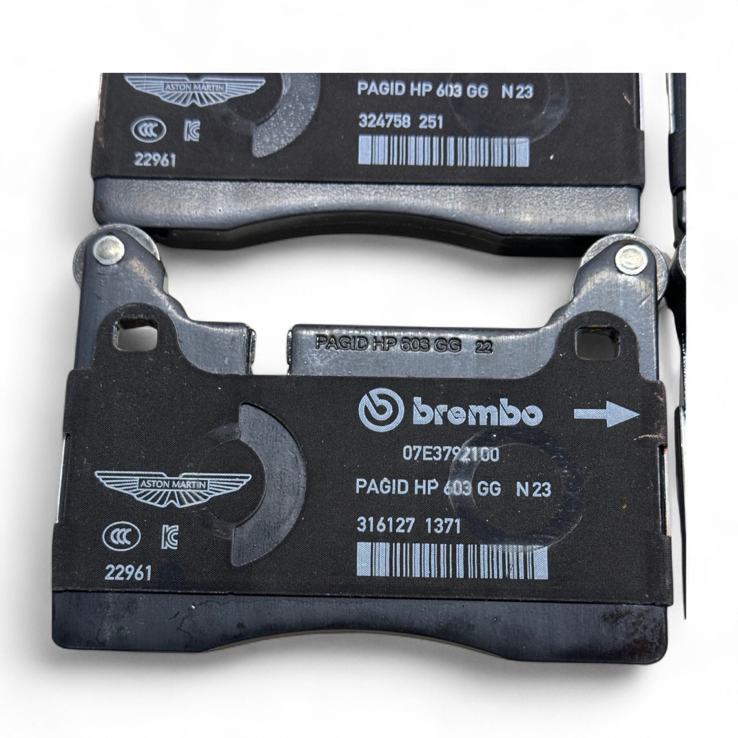 Aston Martin Brembo Klocki Hamulcowe Tył DBS DB11 Vantage – HY53-2C562-BC