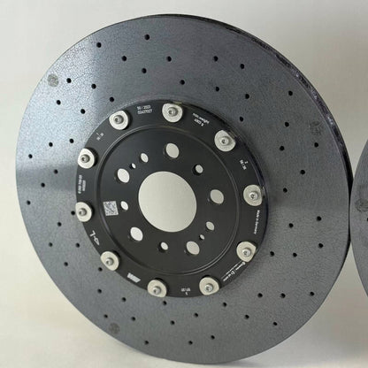 Tarcze Ceramiczne Tylne BMW G80 M3 380x28 Brembo Klocki Hamulcowe Komplet 809373903