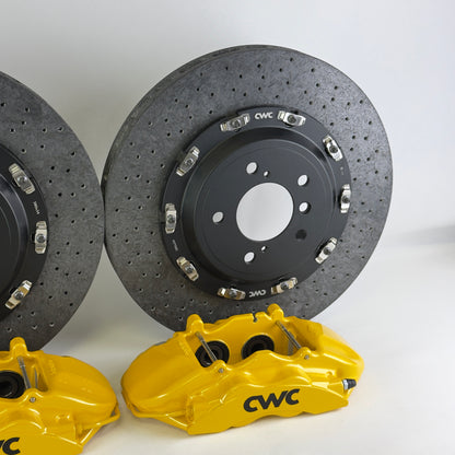 Konwersja Hamulce Ceramiczne BMW E31 390x36mm 380x34mm 6T+4T Brembo