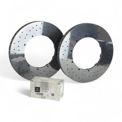 Fabrycznie nowe rotory ceramiczne Brembo + klocki Mercedes AMG A2314230612