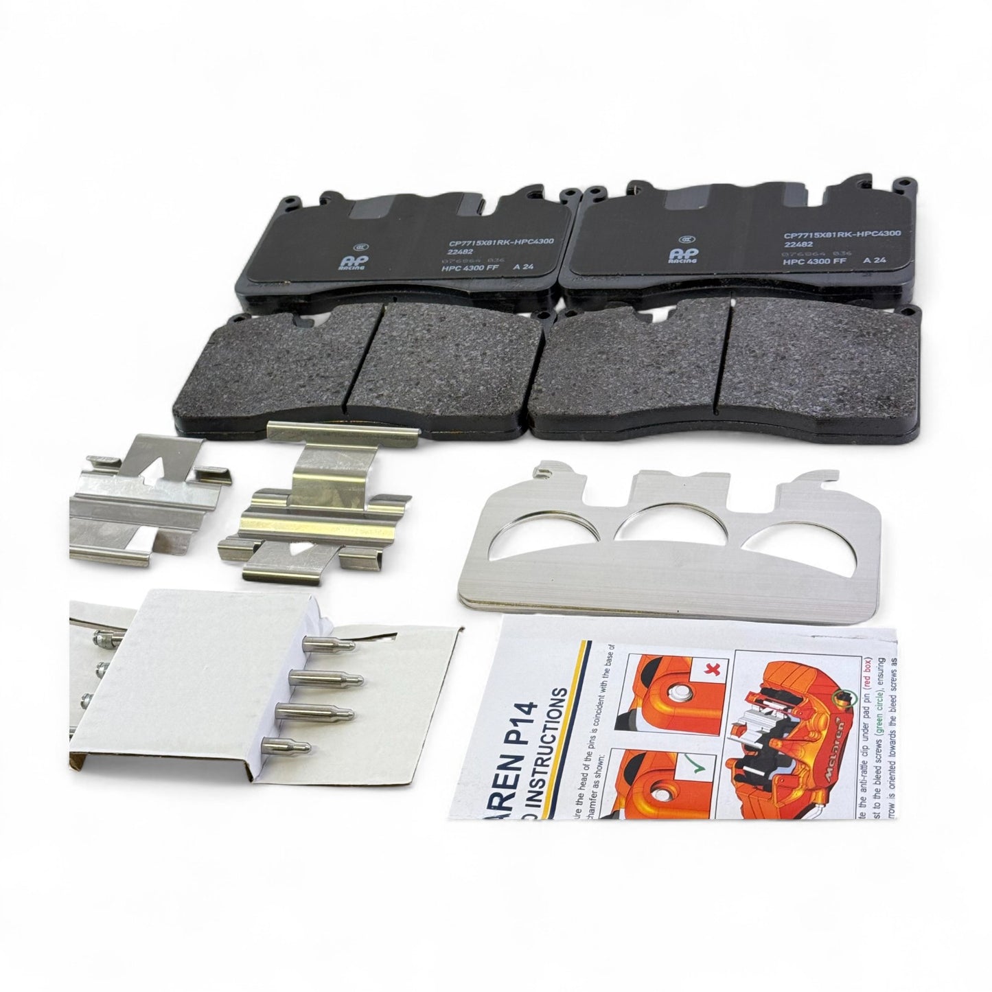 Klocki Hamulcowe Ceramiczne McLaren 720S/GT/650S/675LT - 14CA141CP