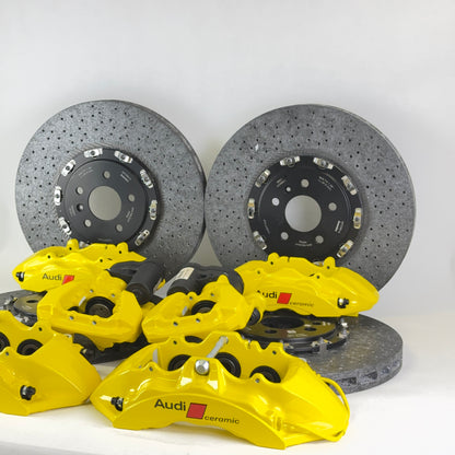 Konwersja Hamulce Ceramiczne Audi RS6 C6 C7 396x36mm 380x34mm 6T+4T Brembo