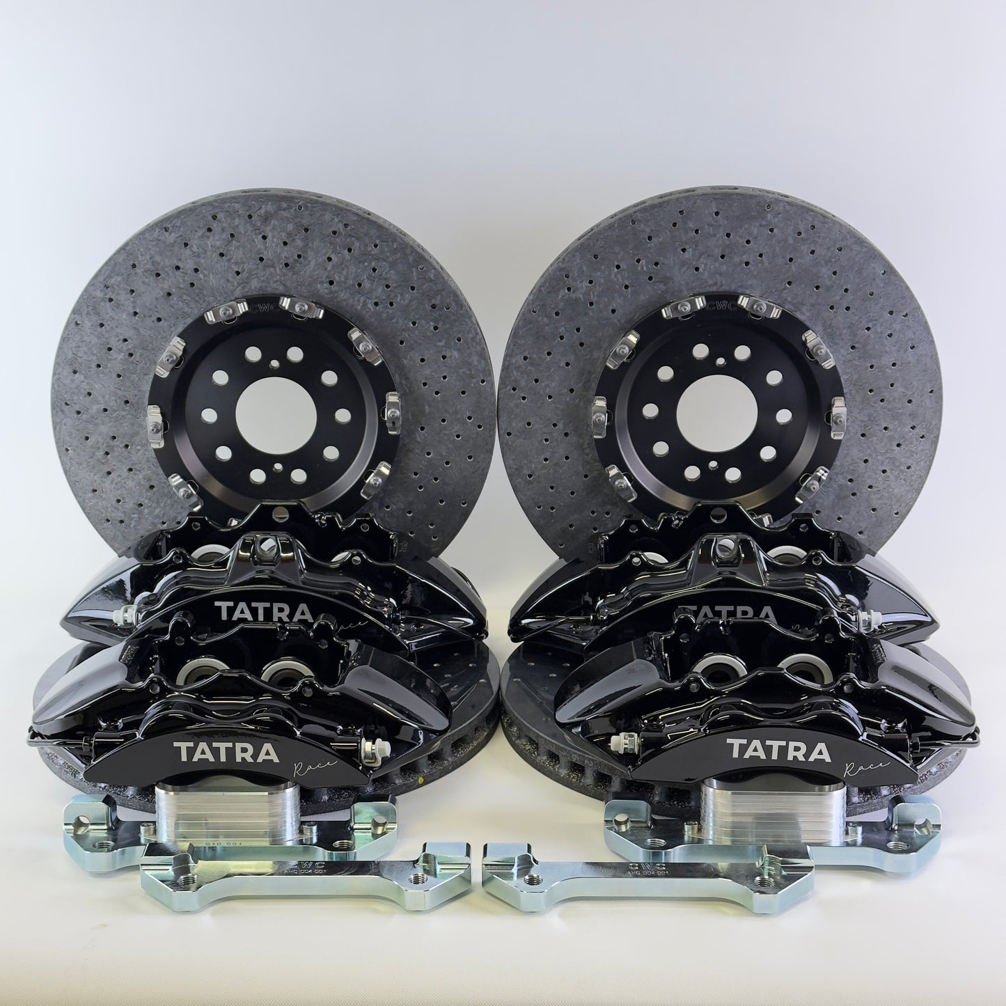 Konwersja Hamulce Ceramiczne Mitsubishi Lancer Evo X 380x34mm 360x32mm 6T+4T Brembo