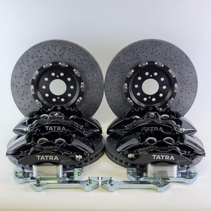 Konwersja Hamulce Ceramiczne Mitsubishi Lancer Evo X 380x34mm 360x32mm 6T+4T Brembo
