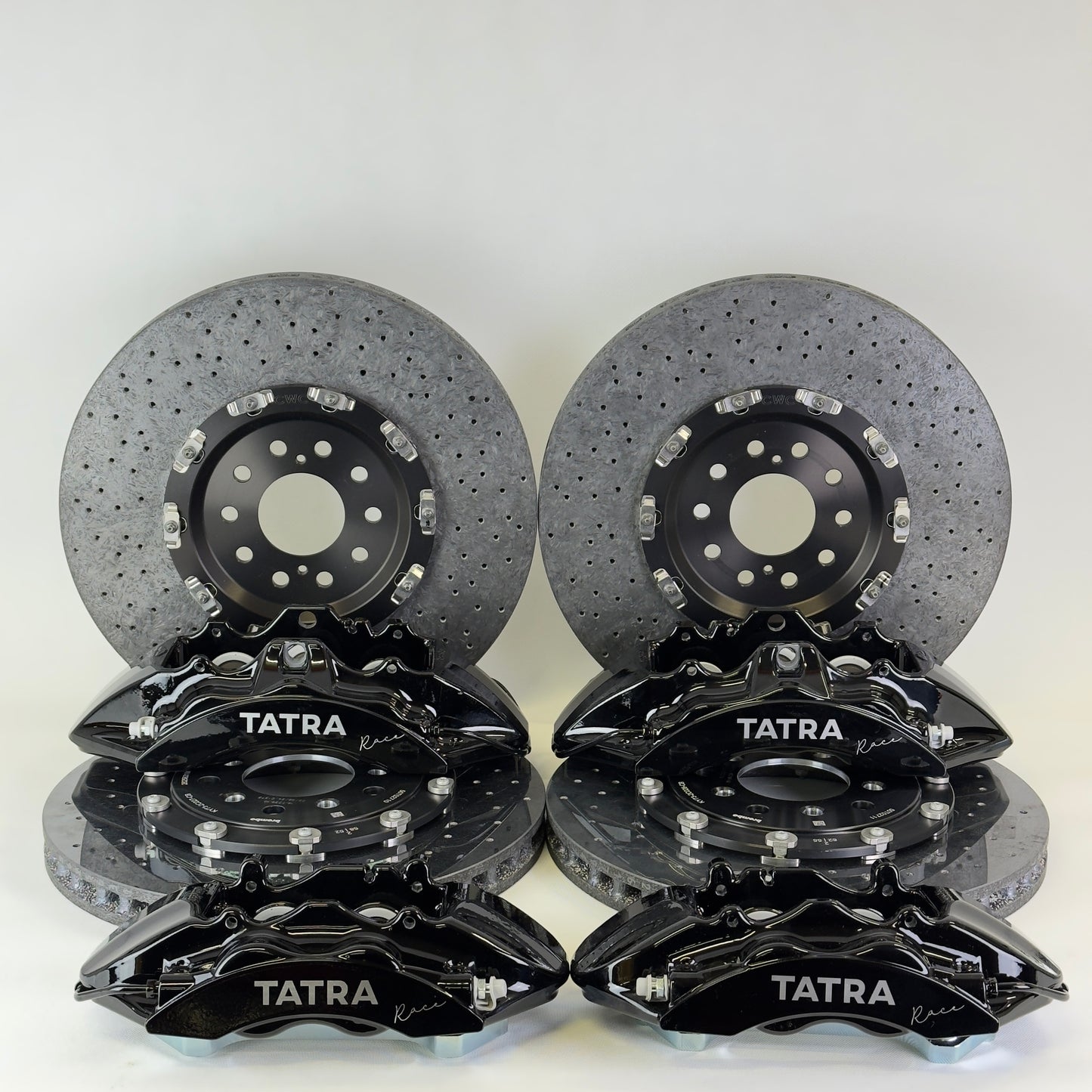 Konwersja Hamulce Ceramiczne Mitsubishi Lancer Evo X 380x34mm 360x32mm 6T+4T Brembo