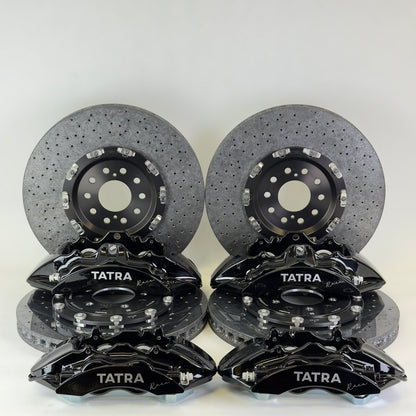 Konwersja Hamulce Ceramiczne Mitsubishi Lancer Evo X 380x34mm 360x32mm 6T+4T Brembo