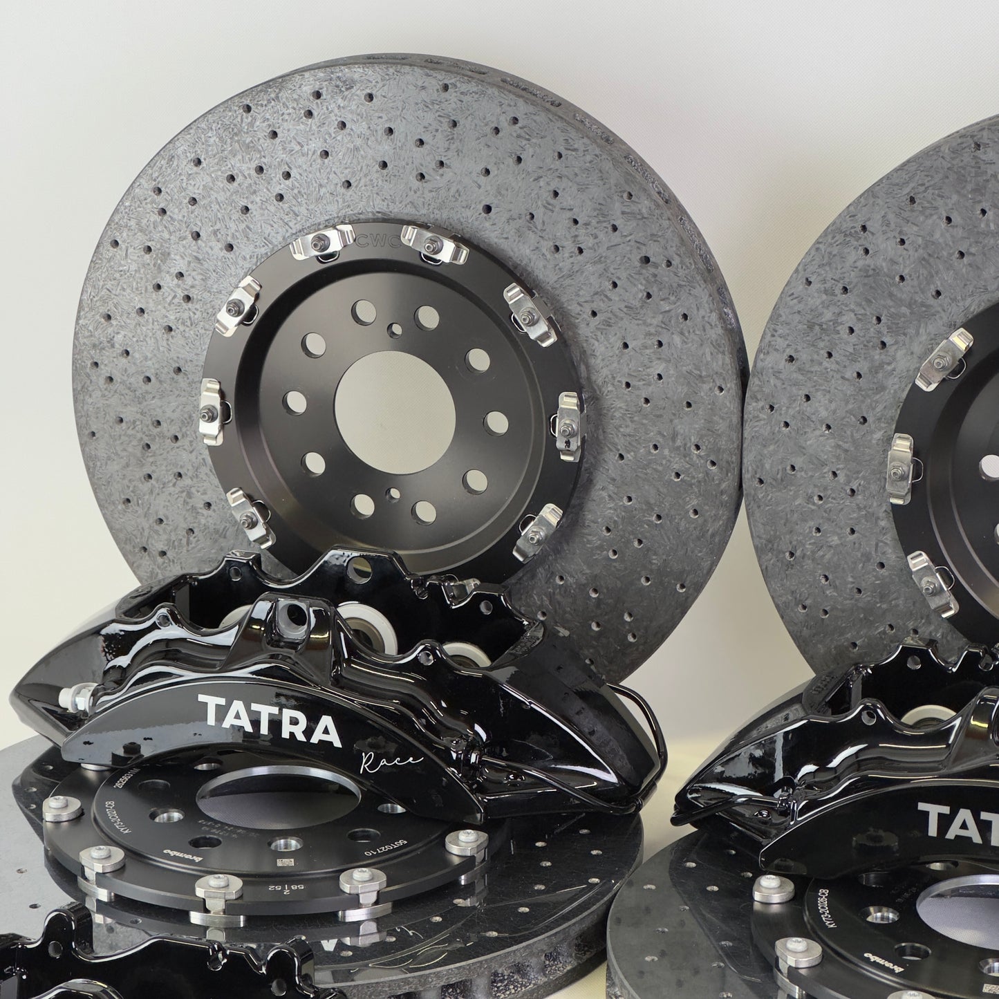 Konwersja Hamulce Ceramiczne Mitsubishi Lancer Evo X 380x34mm 360x32mm 6T+4T Brembo