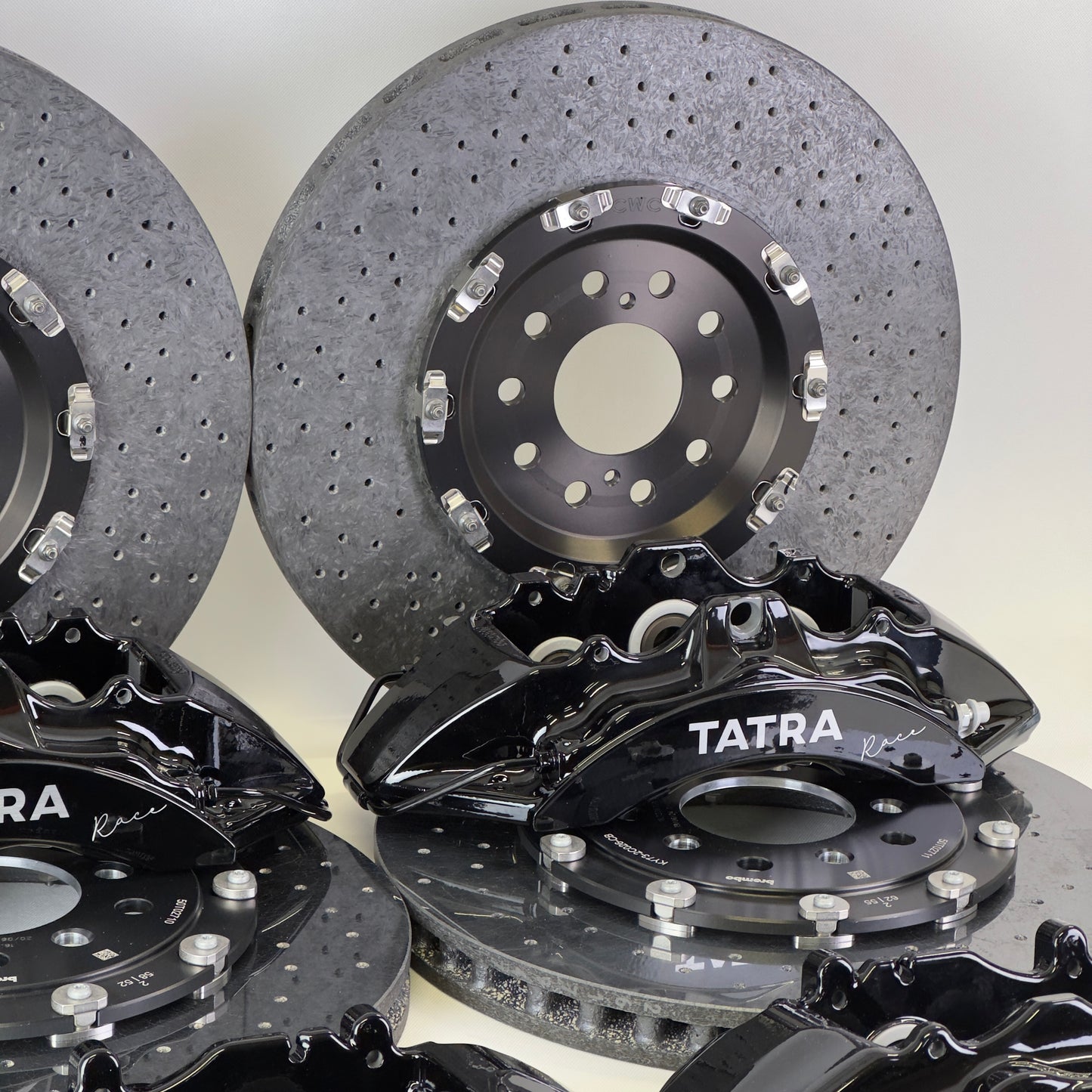 Konwersja Hamulce Ceramiczne Mitsubishi Lancer Evo X 380x34mm 360x32mm 6T+4T Brembo