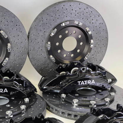 Konwersja Hamulce Ceramiczne Mitsubishi Lancer Evo X 380x34mm 360x32mm 6T+4T Brembo