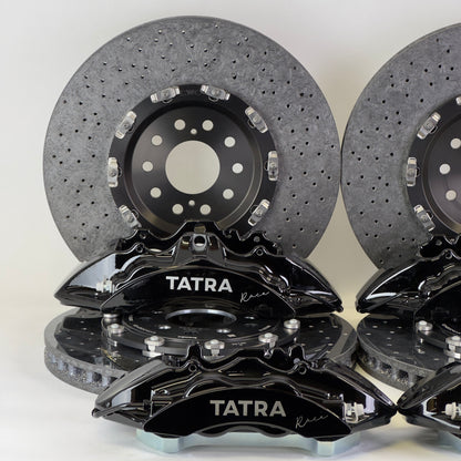 Konwersja Hamulce Ceramiczne Mitsubishi Lancer Evo X 380x34mm 360x32mm 6T+4T Brembo