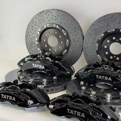 Konwersja Hamulce Ceramiczne Mitsubishi Lancer Evo X 380x34mm 360x32mm 6T+4T Brembo