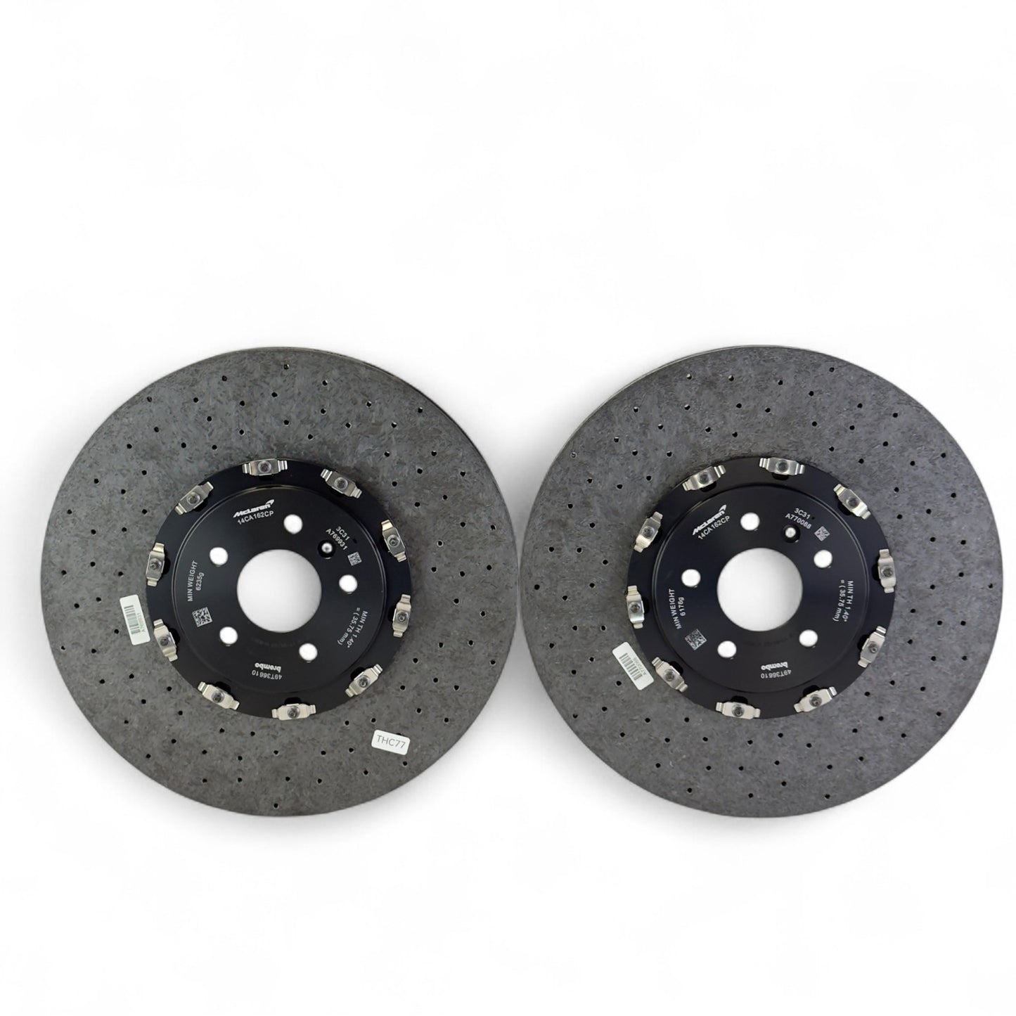 Tarcze Hamulcowe Ceramiczne Przód McLaren Artura/570S/720S/GT - 14CA162CP