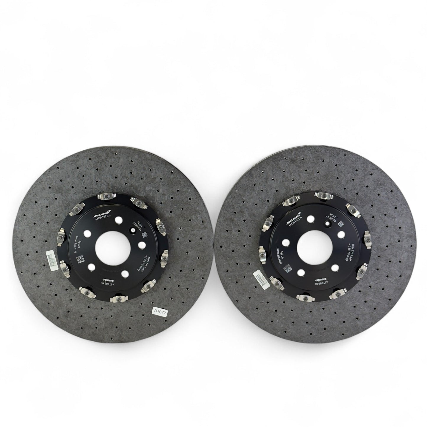Tarcze Hamulcowe Ceramiczne Przód McLaren Artura/570S/720S/GT - 14CA162CP