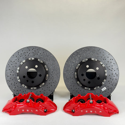 Konwersja Hamulce Ceramiczne Przód TESLA Model S 390x36mm 6T Brembo OEM