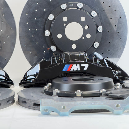 Konwersja Hamulce Ceramiczne BMW M760E 410x38mm 395x26mm 6T+4T Brembo