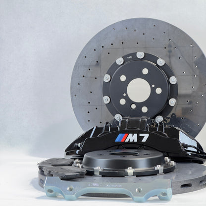 Konwersja Hamulce Ceramiczne BMW M760E 410x38mm 395x26mm 6T+4T Brembo