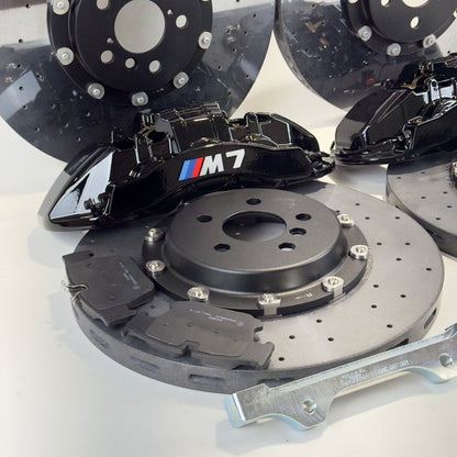 Konwersja Hamulce Ceramiczne BMW M760E 410x38mm 395x26mm 6T+4T Brembo
