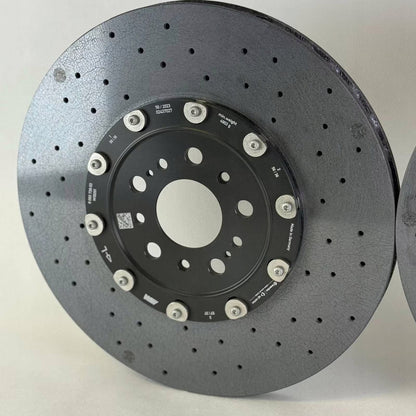 Tarcze Ceramiczne Tylne BMW G80 M3 380x28 Brembo Klocki Hamulcowe Komplet 809373903