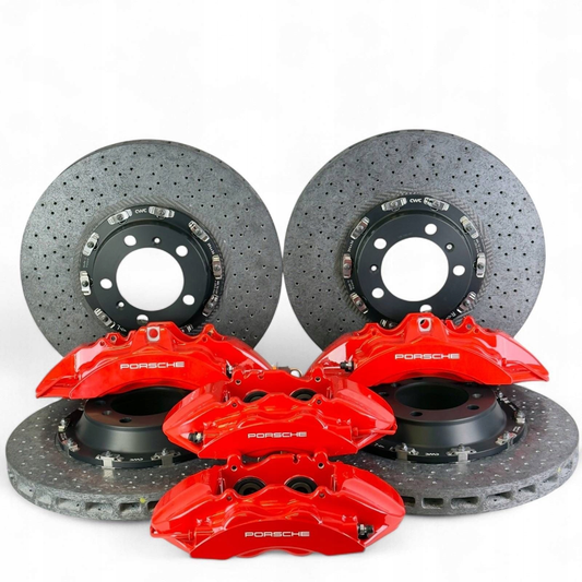 Konwersja Hamulce Ceramiczne Porsche 911 992 396x36mm 380x34mm 6T+4T Brembo
