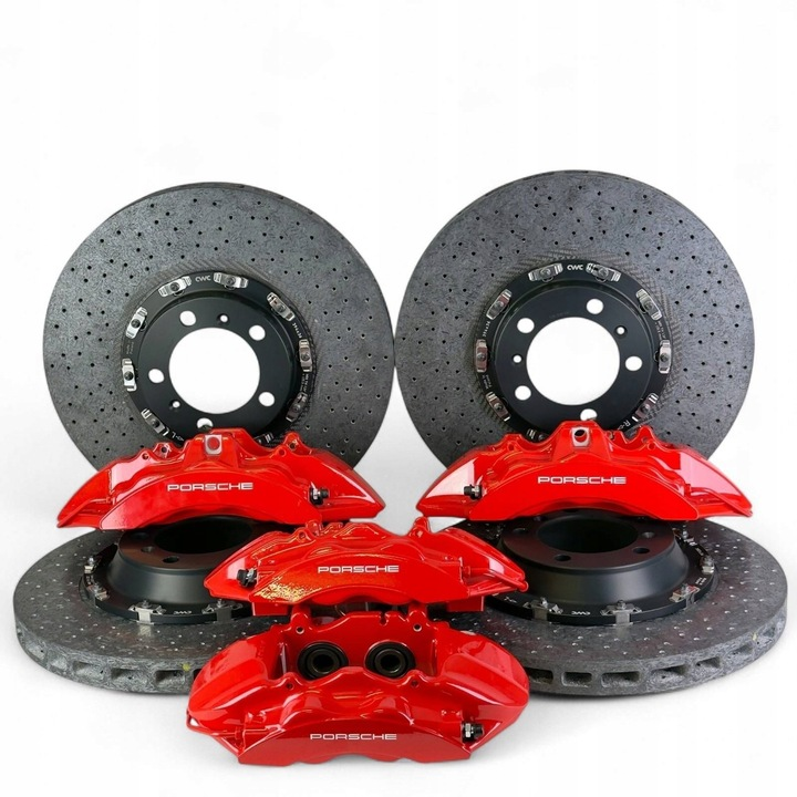 Konwersja Hamulce Ceramiczne Porsche 911 992 396x36mm 380x34mm 6T+4T Brembo